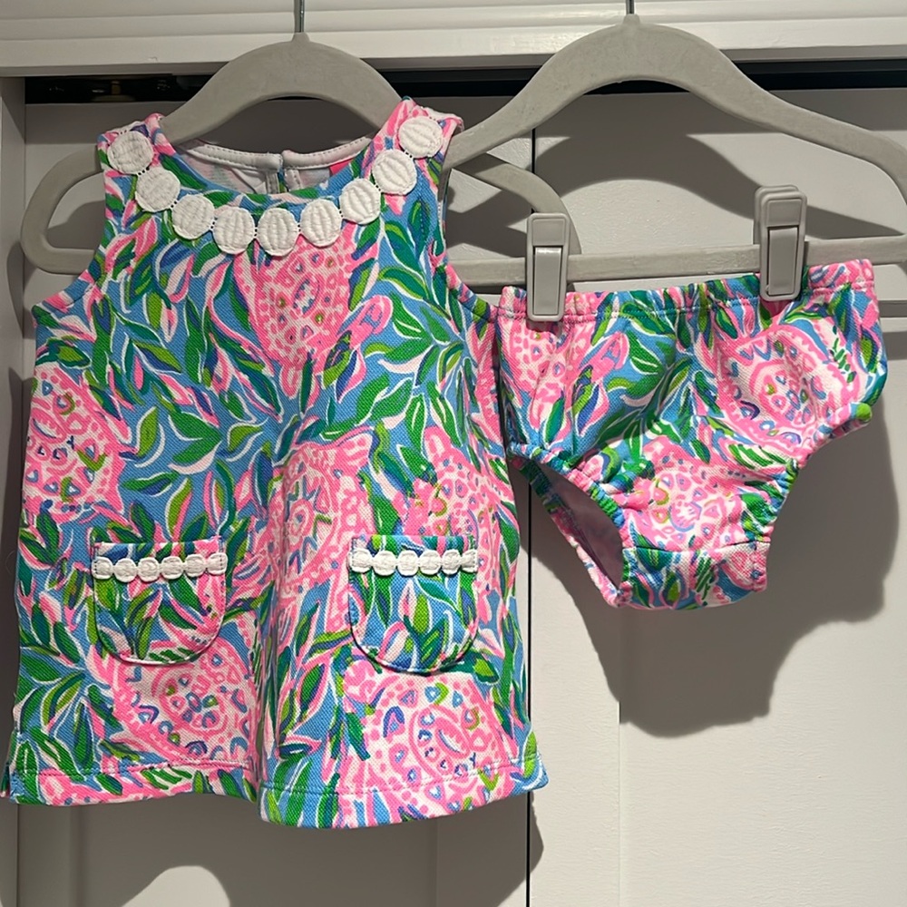 Baby Lilly Knit Shift Dress - 6-12 Months